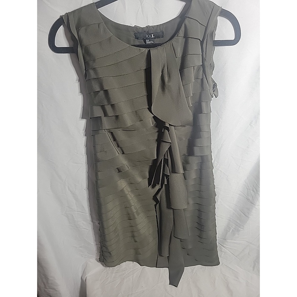 XX1 S Flapper Speak Easy Dancing Dress‎ Brown